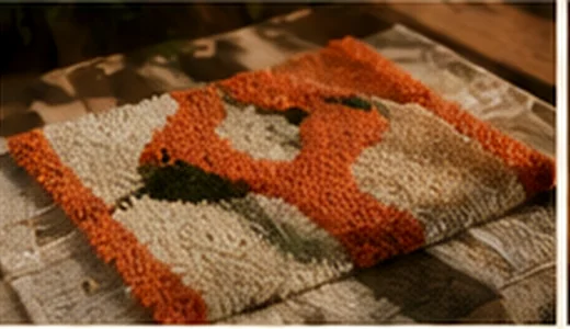 Tufting halı tasarımı ve craft üretim
